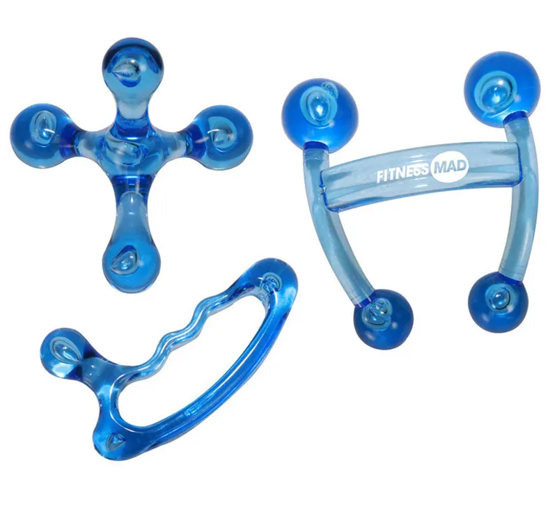 Fitness Mad Trigger Point Massage Set Blue